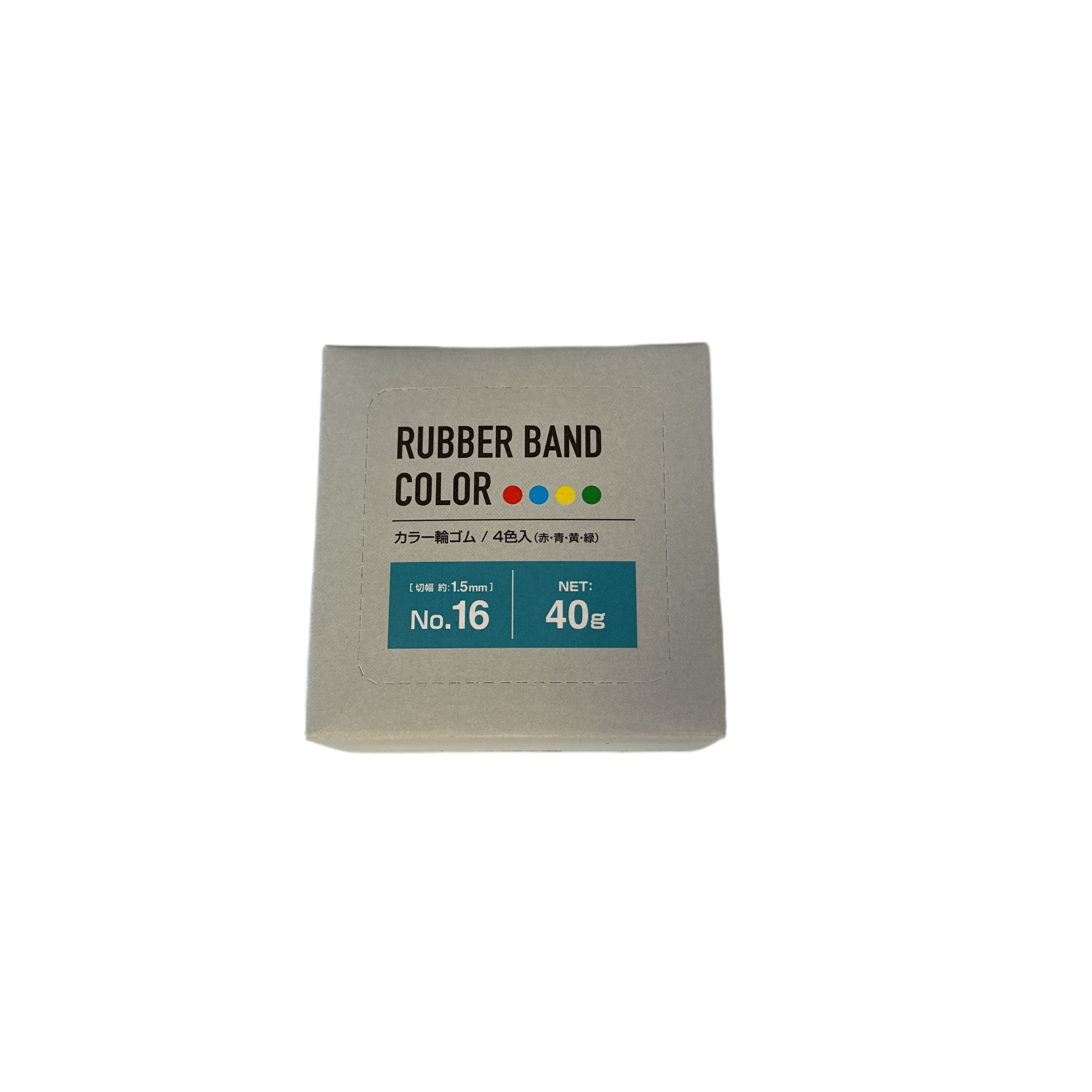 Color rubber bands No. 16 40g