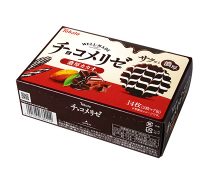 38/2 4901940380114 3g1 Tohato Chocomerise Rich Cacao (14 pieces)