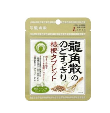 4/1 4987240618478 2k3 Ryukakusan Throat Refreshing Platycodon Tablets Matcha Herb Flavor 10.4G