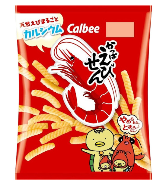 222/6 4901330106676 a1 Calbee Kappa Ebisen 77G