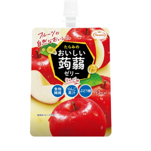 171/20 4955129035753 B4 Tarami Delicious Konjac Jelly - Apple Flavor (150g)