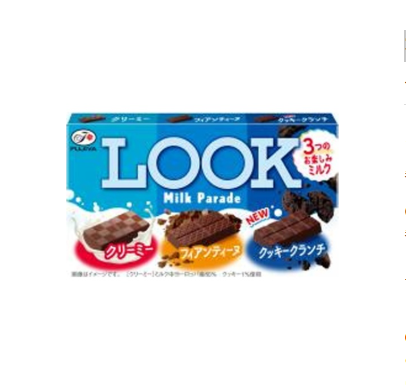 30/1 4902555160603 1i2 Fujiya Look Milk Parade 43g