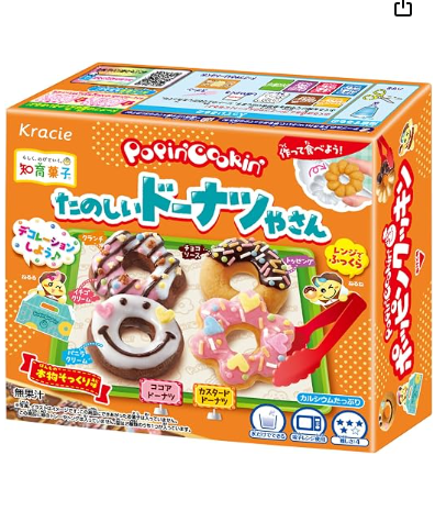 325/2 4901551357482 1h2 Kracie Popin Cooking Fun Donut Shop 25g