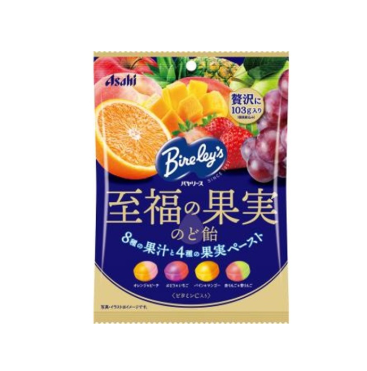 243/2 4946842541416 4m1 Asahi Group Bireley's Blissful Fruit Throat Lozenges (103g)